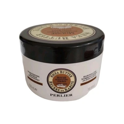 Perlier Shea Butter and Date Body Mousse 16.9 fl. oz. New & Sealed Jumbo - Image 1 of 4