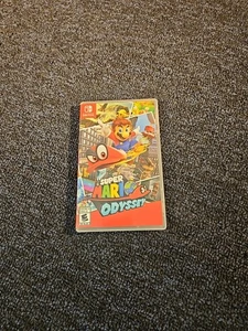 Nintendo Switch Super Mario Odyssey SOLO CUSTODIA DI RICAMBIO ORIGINALE - NO GIOCO - Foto 1 di 3