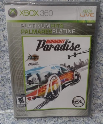 Video Game XBOX 360 Burnout Paradise Platinum Hits #3 NEW SEALED - Image 1 of 4
