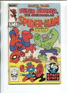 MARVEL TAILS #1 VG/F WPGS MARVEL 1983! 1° PETER PORKER, SPETTACOLARE PROSCIUTTO RAGNO! - Foto 1 di 2
