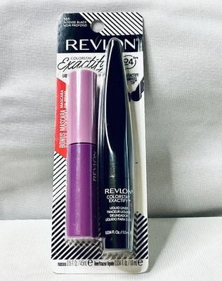 REVLON COLORSTAY EXACTIFY LIQUID LINER INTENSE BLACK BONUS VOLUMAZING MASCARA - Image 1 of 4
