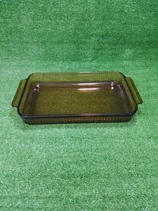 Anchor Hocking 1440 Glass 3 QT 9x14” Casserole / Baking Dish Harvest Amber Vntg - Picture 1 of 9