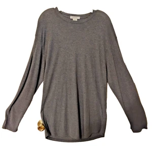 Zegna Sport Camicia Uomo Grigio Tempo Libero Basic Comoda a Costine Sottile Manica Lg - Foto 1 di 17