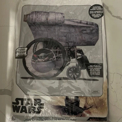 Nuevo abrigo para silla de ruedas Star Wars The Mandalorian Ship Razor Crest con luces y sonido Foto 1 de 2