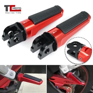 CNC Front Rider Pedal Foot Pegs For BMW R NINE T RACER 2017-2019 S1000RR S1000R - Foto 1 di 15