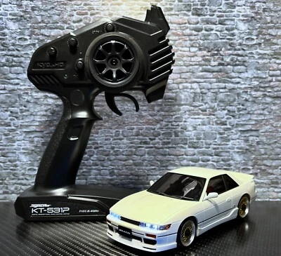 Kyosho MINI-Z AWD 4WD Drift Readyset NISSAN SILVIA K’s  with Aero kit mit Licht - Bild 1 von 4