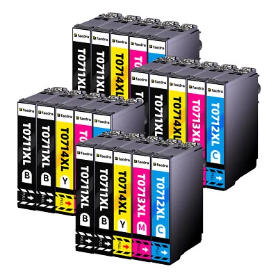 Druckerpatronen für Epson T0711 T0712 T0713 T0714 T0715 XL Tinte Patronen - Bild 1 von 4