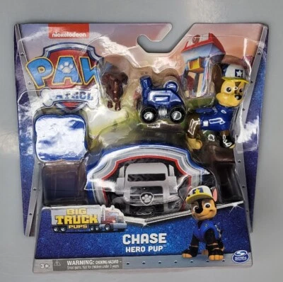 Nickelodeon Paw Patrol - Chase Hero Pup - Big Truck Pups Foto 1 de 4