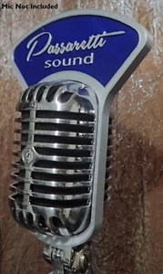 Individuelle Martini Stil Flagge für Shure Super 55 Vintage Elvis Mikrofon - Bild 1 von 12