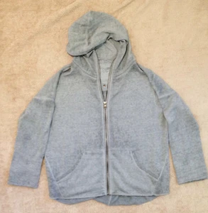 Calvin Klein Performance Damen Hoodie hellgrau mit Reißverschluss Gr. S, neu! - Bild 1 von 5