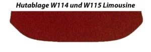Sombrero porta Mercedes W114 y W115/8 Lim. Eslinga rojo oscuro - Imagen 1 de 1