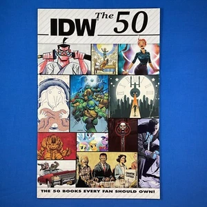 The IDW 50: ¡Los 50 libros que todo fan debería poseer! One-Shot promocional 2016 - Imagen 1 de 3