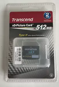 Genuine Olympus 512MB xD-Picture Card Type H TS512MXDPC New Sealed - Picture 1 of 16