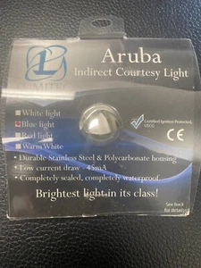 LUMITEC ARUBA - COURTESY LIGHT - POLISHED SS FINISH - BLUE NON-DIMMING 101145 - Foto 1 di 2