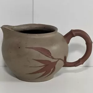 Bamboo Design Clay Teapot - Picture 1 of 3