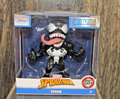 Jada Toys Marvel Spider-Man Venom Metalfigs 2.5" Figure Die-Cast Collectible - Image 1 of 4