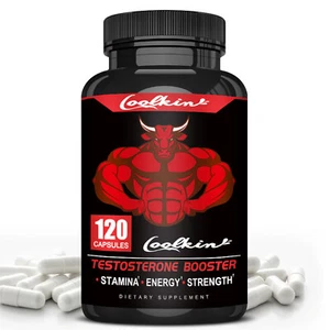 120pcs Testosterone Booster-Saw Palmetto,Horny Goat Weed-Energy,Strength,Stamina - Picture 1 of 13