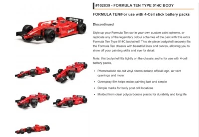 Discontinued Hpi Formula Ten Type 014c #102839 - Image 1 of 4