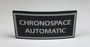 BREITLING CHRONOSPACE AUTOMÁTICO Pantalla de Placa de Plástico Cronógrafo Acero Dorado / - Imagen 1 de 1