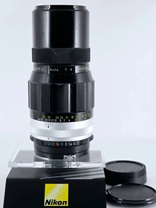 🌸[Exc+++++] Nikon Non Ai Nikkor-Q Auto 200mm F4 Telephoto MF Lens From JAPAN - Picture 1 of 20