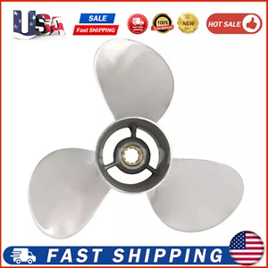 664-45954-00-EL|9 7/8 X 12 Boat Outboard Propeller for Yamaha Engines 20-30HP - Picture 1 of 7