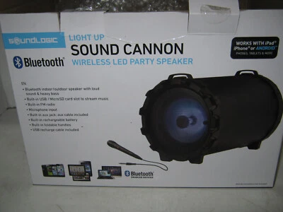 SOUND LOGIC BLUETOOTH SOUND CANNON - Image 1 of 4