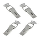 4 Pcs 304 Stainless Steel Lock Clip Buckle Luggage Latches Clamp
