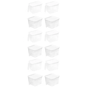 3 Pieces Aufbewahrungsbox Mit Griff Kühlschrank Aufbewahrungssystem Stapelbare - Bild 1 von 12