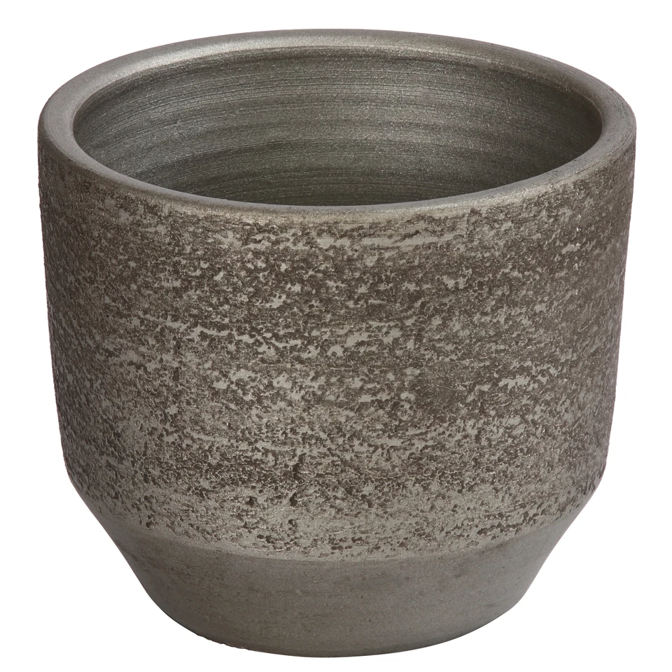 Übertopf Blumentopf Kane aus Keramik versch. Größen Farbe braun, Dehner - Bild 1 von 1