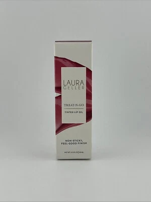Laura Geller Treat-N-Go Tinted Lip Oil (First Place) 0.13oz / 3.8mL New - Image 1 of 4