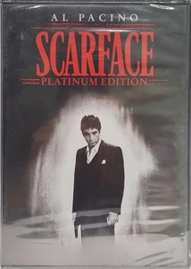 Scarface Platinum Edition 2 DVD Sealed SDH/Spanish/French Sub Al Pacino Region 1 - Picture 1 of 2