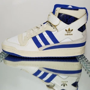 adidas Forum 84 High "Cloud White Royal Blue" - Men's Size 18 - FZ6300 - Picture 1 of 10