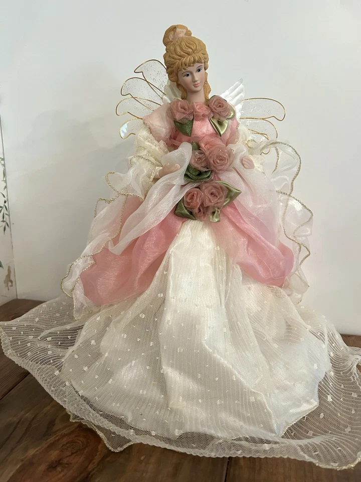Ángel Árbol de Navidad Topper Foto 1 de 2