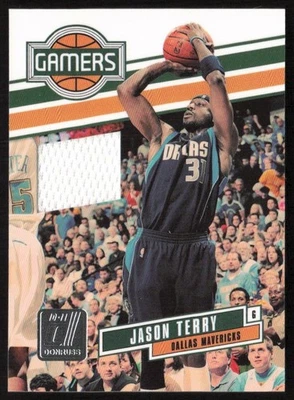 Donruss Gamers Materials #/299 Jason Terry #19 Dallas Mavericks 2010-11 Foto 1 de 2