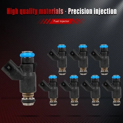 Fits Chevrolet Express GMC Savana 2500 3500 4500 6.0L 2010-19 8x Fuel Injectors Foto 1 de 4
