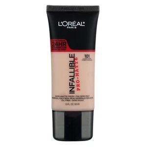 4 Pack L'Oreal Paris Infallible ProMatte Foundation, Classic Ivory 101, 1 fl oz - Picture 1 of 2