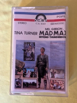 Tina Turner Mel Gibson Mad Max Beyond The Thunder dome Cassette Tape - Photo 1/4