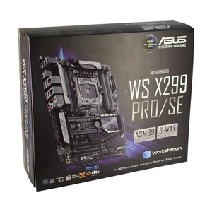 ASUS WS X299 PRO/SE, estación de trabajo, LGA2066, cuatro canales, CPU X-Core, M.2, U.2,  - Imagen 1 de 12