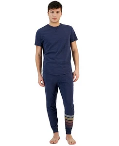 Camiseta de pijama liso lavado al sol Sun + Stone para hombre naval lavado al sol-mediana - Imagen 1 de 3