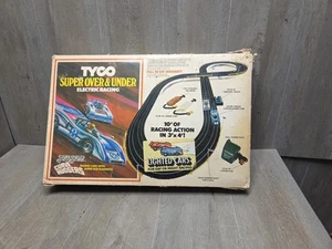 TYCO Super Over & Under Electric Racing Slot Car 1977 Used FOR PARTS (Untested) - Picture 1 of 14