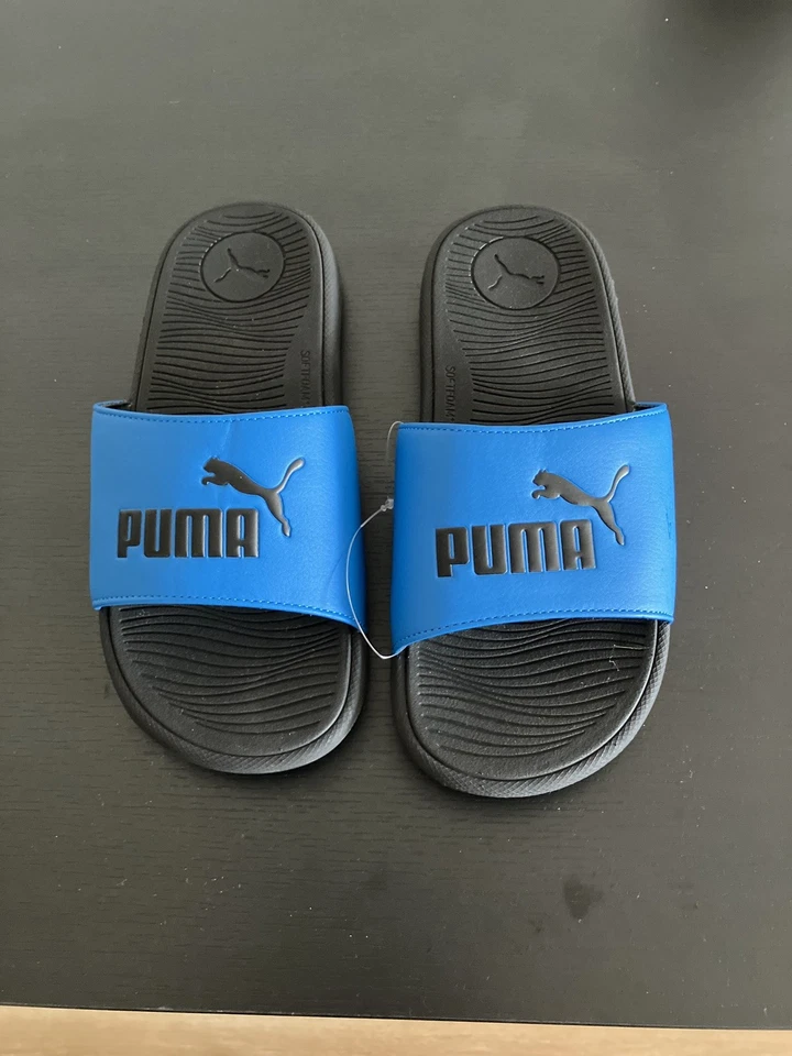 PUMA Unisex-Youth Cool Cat V Jr Hook and Loop Slides Size 5 - Image 1 of 1