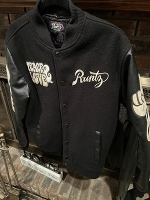 Peace Love Runtz Varsity Jacket - Image 1 of 4