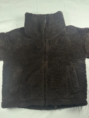 Lululemon Cinchable Fleece Zip Up Jacket, Chocolate Brown, Size M - Image 1 of 4