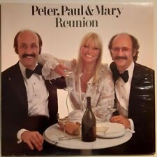 Peter, Paul & Mary Reunion Vinyl LP Record Album From 1978 & Original Cellophane