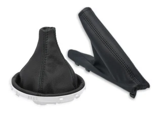 PARA SUBARU LEGACY IV FL 2006-2009 CUERO FUNDA PALANCA DE CAMBIO y FRENO DE MANO - Imagen 1 de 5
