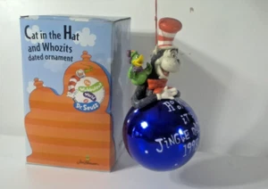 Dr. Seuss THE CAT IN THE HAT 1998 Christmas Ornament MIB Midwest Jim Henson - Picture 1 of 6