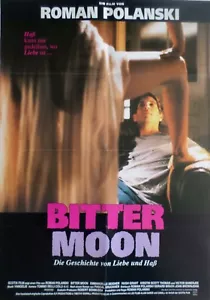 Filmplakat, Poster, BITTER MOON von Roman Polanski, mit Peter Coyote, Hugh Grant - Bild 1 von 1