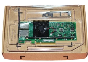 INTEL X540-T2 10GB 2P DUAL PORT NIC NETWORK ADAPTER DELL K7H46 3DFV8 540-BBHD - Picture 1 of 5