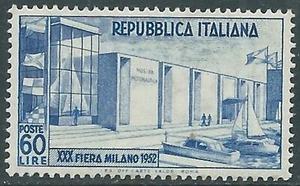 1952 ITALIA FIERA DI MILANO MNH ** - RB9-2 - Picture 1 of 1