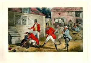 Stampa Antica 1869 SCENETTE VITTORIANE = IL CANE DA DIFESA = Incisione OLD PRINT - Picture 1 of 1